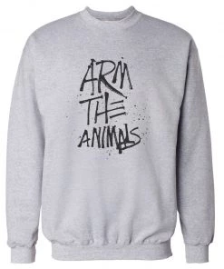 Arm The Animals Unisex | ATA Splatter Logo | Crewneck Sweatshirt Crewneck Sweatshirts
