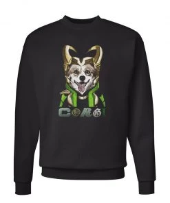 Arm The Animals Crew Sweatshirts Unisex | Corgi Variant | Crewneck Sweatshirt