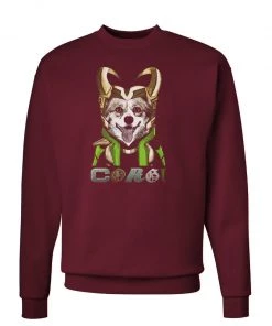 Arm The Animals Crew Sweatshirts Unisex | Corgi Variant | Crewneck Sweatshirt