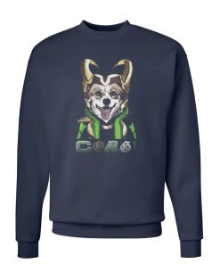Arm The Animals Crew Sweatshirts Unisex | Corgi Variant | Crewneck Sweatshirt