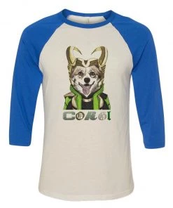 Arm The Animals Unisex | Corgi Variant | 3/4 Sleeve Raglan 3/4 Sleeve Raglans