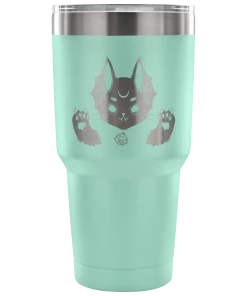 Teelaunch Accessory | Coven Cat | 30 Ounce Vacuum Tumbler