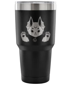 Teelaunch Accessory | Coven Cat | 30 Ounce Vacuum Tumbler