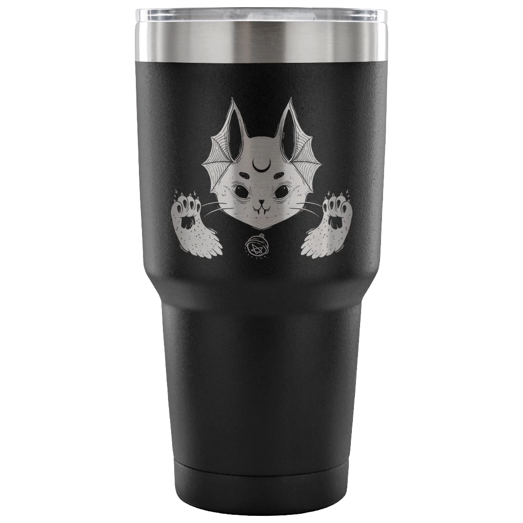 Teelaunch Accessory | Coven Cat | 30 Ounce Vacuum Tumbler