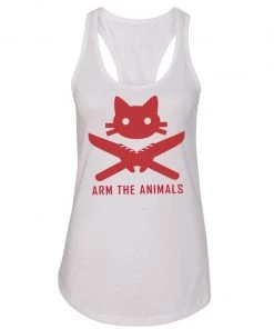 Arm The Animals Tank Tops Women's | 9 Lives 2 Lose Classic | Ideal Tank Top