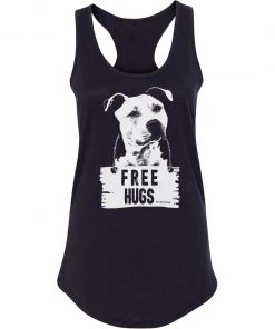 Arm The Animals Women's | Free Hugs Pittie | Ideal Tank Top