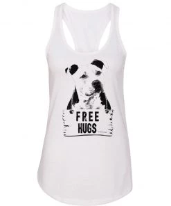 Arm The Animals Women's | Free Hugs Pittie | Ideal Tank Top