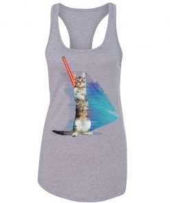 Arm The Animals Women's | Hologram Battle Cat | Ideal Tank Top Tank Tops