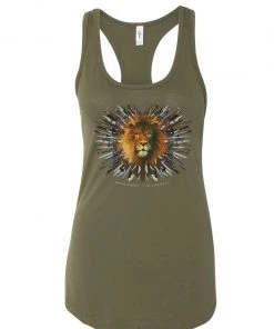 Arm The Animals Women's | Lion Maim | Ideal Tank Top Tank Tops