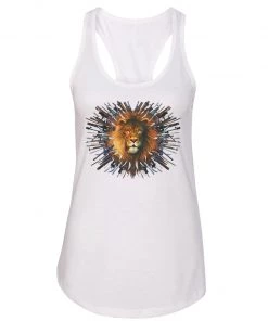 Arm The Animals Women's | Lion Maim | Ideal Tank Top Tank Tops