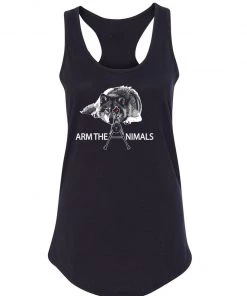 Arm The Animals Tank Tops Women's | M-16 Wolf Arctic Warfare | Ideal Tank Top