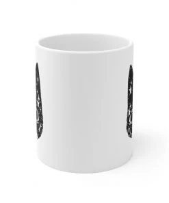 Printify Mugs Accessory | Crescent Cat | Coffee Mug