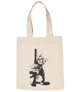 Arm The Animals Accessories | Ain't Kitten Around | Tote Bag