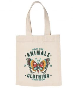 Arm The Animals Accessories | Varsity Butterfly | Tote Bag