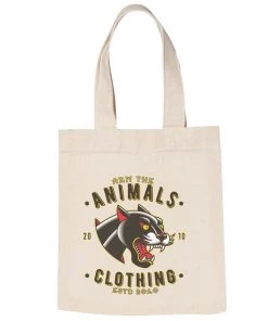 Arm The Animals Accessories | Varsity Panther | Tote Bag Tote Bags