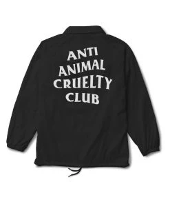 Arm The Animals Unisex | Anti Animal Cruelty Club | Coaches Jacket Coach Jackets