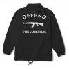 Arm The Animals Coach Jackets Unisex | Defend The Animals | Coaches Jacket