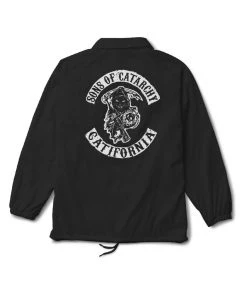 Arm The Animals Unisex | Sons Of Catarchy | Coaches Jacket Cat Designs