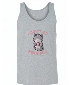 Eduardo Ely Men's | I Don't Do Mornings | Tank Top Tank Tops