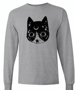 Arm The Animals Long Sleeves Unisex | Crescent Cat | Jersey Long Sleeve