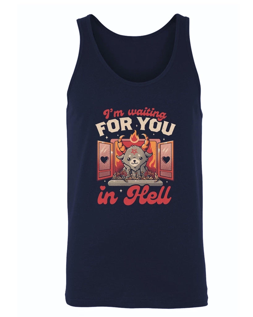 Eduardo Ely Tank Tops Men's | Waiting For You | Tank Top