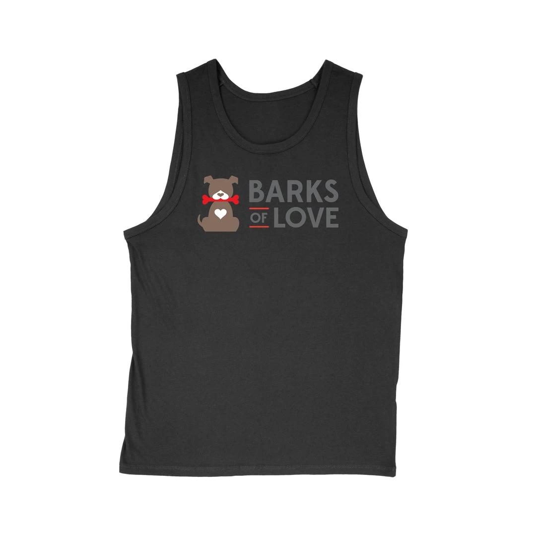Barks Of Love Tank Tops Men's | BOL Logo Stack | Tank Top