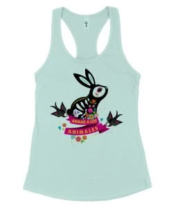 Arm The Animals Tank Tops Women's | Bunny Alebrije | Ideal Tank Top