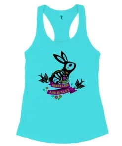 Arm The Animals Tank Tops Women's | Bunny Alebrije | Ideal Tank Top