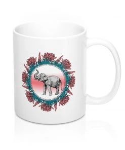 Printify Accessory | WLSOS Tulip Logo | Coffee Mug Drinkware