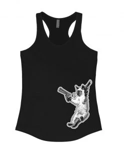 Arm The Animals Tank Tops Women's | The Cat And The Gat | Ideal Tank Top