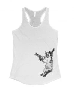 Arm The Animals Tank Tops Women's | The Cat And The Gat | Ideal Tank Top