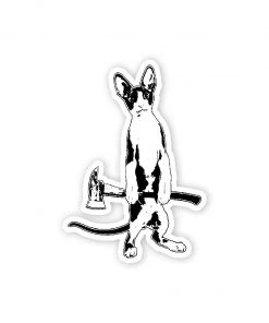 Arm The Animals Stickers | Catsecutioner | Die Cut Sticker Cat Designs