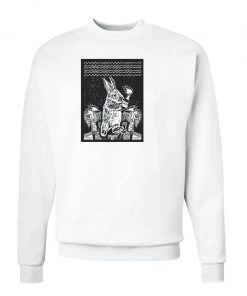 Arm The Animals Unisex | Bunzilla | Crewneck Sweatshirt Crew Sweatshirts