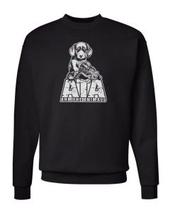 Arm The Animals Unisex | Danger Doxie | Crewneck Sweatshirt Dog Designs