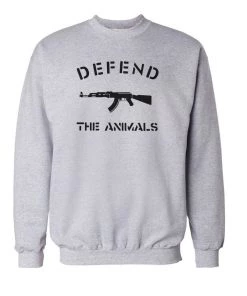 Arm The Animals Unisex | Defend The Animals | Crewneck Sweatshirt