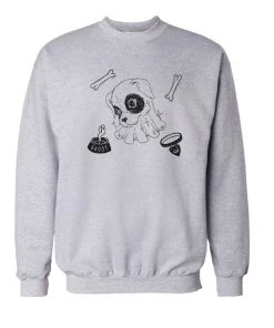 Arm The Animals Dog Designs Unisex | Discarnate Dog | Crewneck Sweatshirt