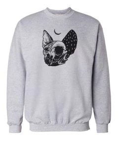 Arm The Animals Unisex | Catssiopeia | Crewneck Sweatshirt Crewneck Sweatshirts