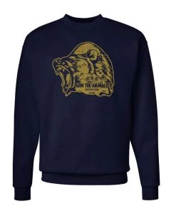 Arm The Animals Crewneck Sweatshirts Unisex | Adventure Club Cub | Crewneck Sweatshirt