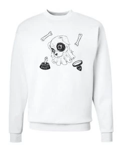 Arm The Animals Dog Designs Unisex | Discarnate Dog | Crewneck Sweatshirt