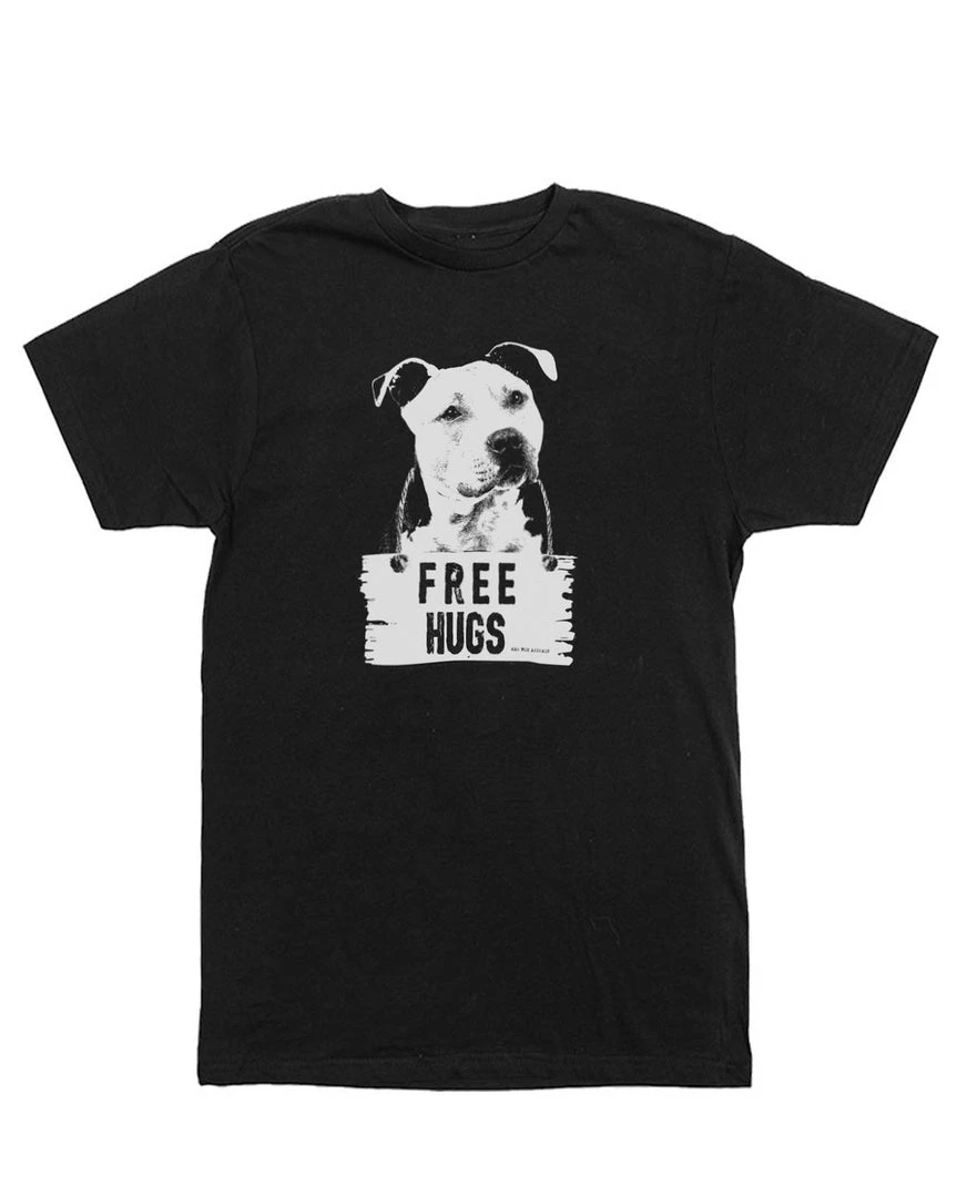 Arm The Animals Unisex | Free Hugs Pittie | Crew Tees