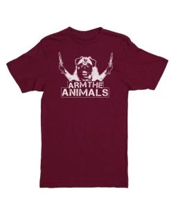 Arm The Animals Unisex | Pug Don't Play | Crew Tees
