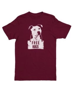 Arm The Animals Unisex | Free Hugs Pittie | Crew Tees