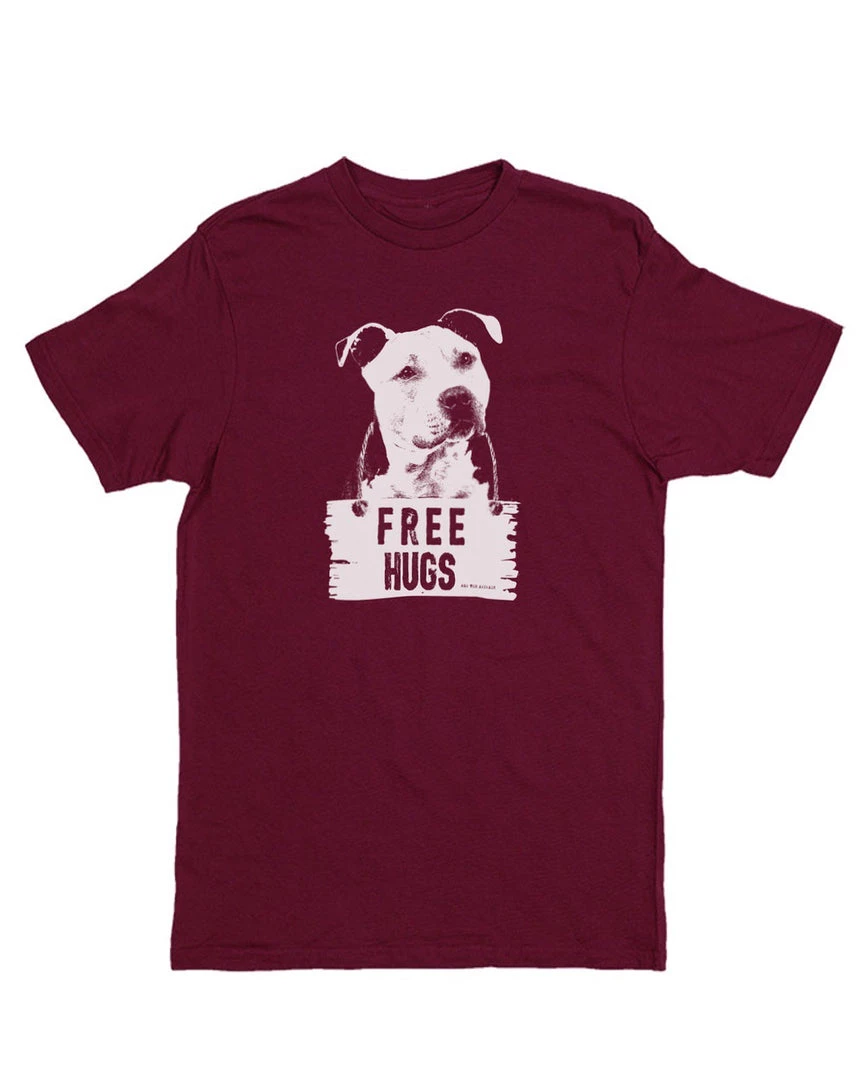 Arm The Animals Unisex | Free Hugs Pittie | Crew Tees