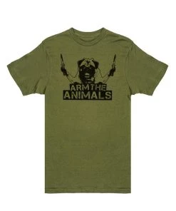 Arm The Animals Unisex | Pug Don't Play | Crew Tees