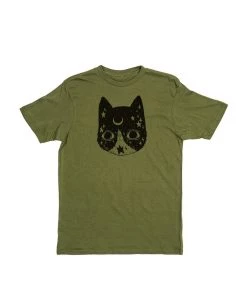 Arm The Animals Tees Unisex | Crescent Cat | Crew