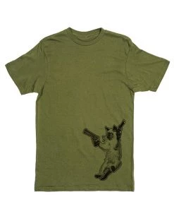 Arm The Animals Tees Unisex | The Cat And The Gat | Crew