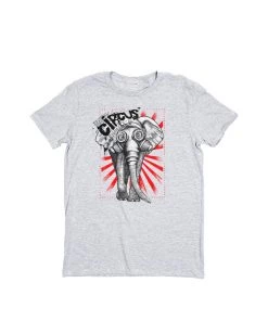Arm The Animals Tees Unisex | Circus Insurgent Elephant | Oversized Tee