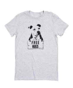 Arm The Animals Unisex | Free Hugs Pittie | Crew Tees