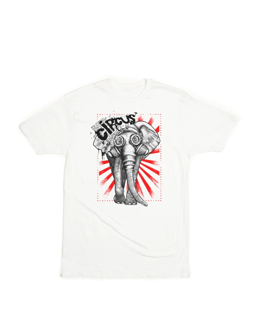 Arm The Animals Tees Unisex | Circus Insurgent Elephant | Oversized Tee
