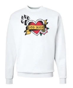 Arm The Animals Unisex | Tattoo Dog Mom | Crewneck Sweatshirt